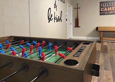 Champions gate rentals game room pet friendly - Game room with foosball shuffleboard pool table air hockey and skeeball