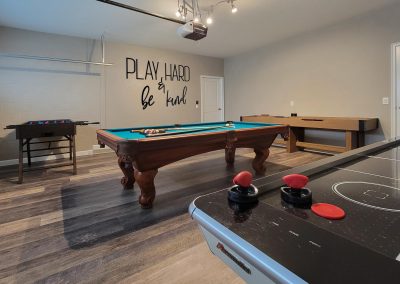 Champions gate rentals game room pet friendly orlando - air hockey pool table foosball shuffleboard