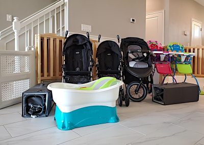 villa with baby gear - loads of baby gear for you to use during your stay