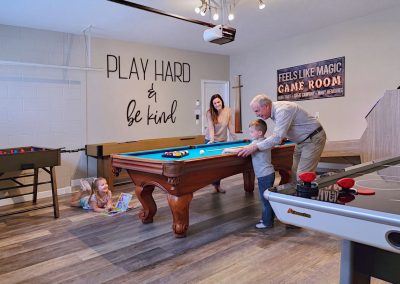 Multigenerational Vacation Rental - Champions Gate - Game Room with pool table foosball skeeball and air hockey